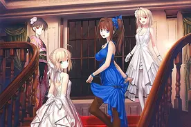 型月世界中的四大女主，saber成为人气之王，其余都不温不火图片