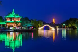 夜太美！扬州这5个打卡胜地爆红图片