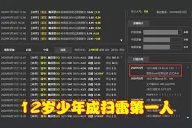 12岁少年成扫雷第一人，29.43秒通关高级模式，打破10年不败神话视频封面
