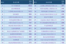 2020南京企业100强榜单：苏宁第1，百亿企业38家图片