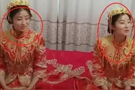 双胞胎兄弟同天娶双胞胎姐妹，为防抱错新娘，他们这样做图片