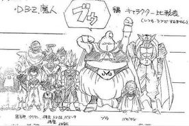 那些知名动画的人物设定稿，身高体型对比一览图片