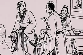 民间故事：更夫铜镜下现狐身，吓坏众人，小伙：来不及了，你快跑图片
