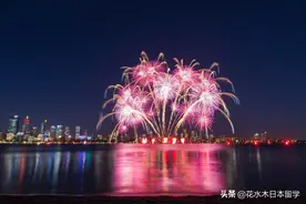 刷爆朋友圈的东京奥运会烟花，其实是这样的图片