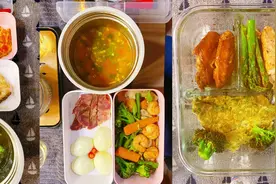 关晓彤晒2个月的午餐，天天3菜1汤惹网友羡慕，关妈太会照顾人了图片