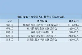 7月21日零点起，佛山这5个居委会开展全国人口普查综合试点图片