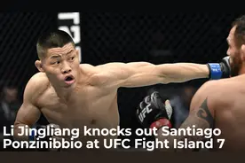 赛前九成人看衰李景亮，但他用一个回合 KO 对手，外国网友纷纷留言称已成为他的粉丝图片