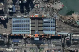 航拍高铁G529次（北京西-北海）各车站，途经桂林、柳州图片