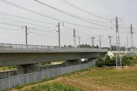 商合杭高铁南段全线拉通试验图片