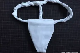 日本兜裆布的历史，看似洁白无瑕，实际上既有味道又有包浆图片