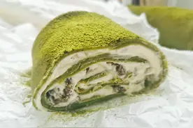免烤箱！在家做网红毛巾卷，一口平底锅就搞定，不用黄油也能做图片