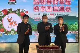长春市双阳区第八届奢岭草莓温泉旅游节启幕图片