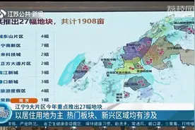 南京江宁9大片区今年重点推出27幅地块 以居住用地为主图片