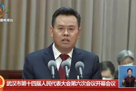 武汉代市长履新7天作政府工作报告图片
