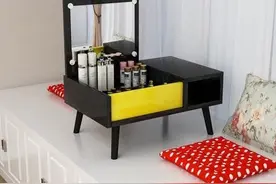 有必要装修化妆间吗？买张化妆桌放这几处就行，省钱方便图片