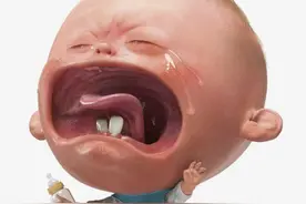 人类自诩万物之灵，为什么幼崽出生就大哭？其它动物这么做早完了图片