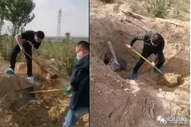活埋老母，法理不允，天理难容！图片