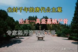 陕西咸阳发现唐代公主墓，出土一块墓志，揭开一段尘封千年的秘密图片