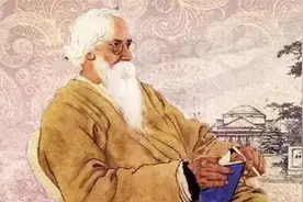 1924年鲁迅与泰戈尔见面，晚宴中途拂袖而去，说：一塌糊涂图片