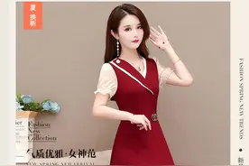 时尚减龄连衣裙图片