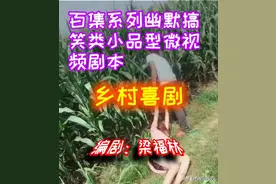 幽默微视频剧本《乡村喜剧》第八集：有偿哭爹/编剧：梁福林 河南图片