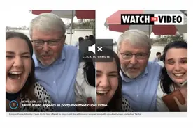 化身“丘比特”助攻恋爱 澳洲前总理陆克文现身路人TikTok短视频图片