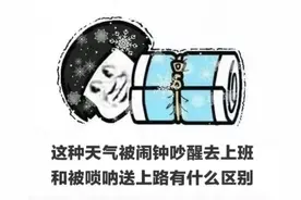 表情包I这天气被闹钟吵醒去上班，和被唢呐吹着送上路有什么区别图片
