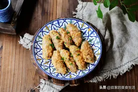 教你鸡翅创意新吃法，色泽金黄，酥香脆爽，老人小孩都爱吃图片