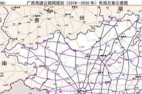 广西14市的高速公路图片