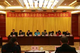 宣威市人民检察院党组书记、检察长 唐俊鸿向市政协常委会通报检察工作图片