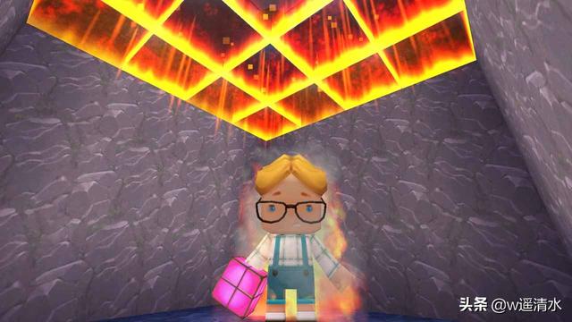 迷你世界古代池塘装饰（迷你世界 水池下的夺命陷阱 散发光芒的诱惑）