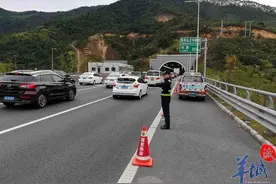 潮惠高速：元旦小长假最高峰日车流或将突破17万车次图片