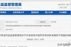 关于印发促进中医药传承创新发展若干措施的通知图片