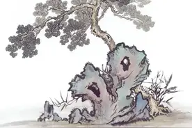 干货！画山水先画树，教你40种树画法，简单易学，适合0基础临摹图片