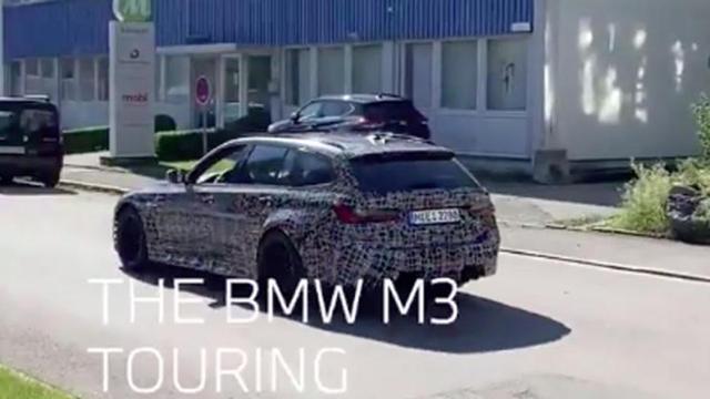 3分钟看车圈：3.0T、460马力，新宝马M3旅行版长这样