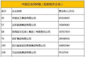 这些轮胎企业背靠大树，财力雄厚图片