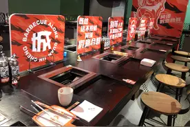 “一人食”烤肉太火了，权金城在西单也开了一家图片