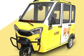 这3款电动三轮车，空间大，续航还远，主打载人出行图片