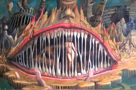 超现实主义画家的绘画作品欣赏，这个风格非常好图片