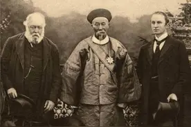 152年前李鸿章访美照片：身高一米八三，身披黄褂，轰动一时图片