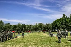 武警天津总队直击新兵战术考核现场，血性十足图片
