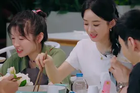 赵丽颖扒拉菜盘子被吐槽，强硬洗白惹网友逆反，黑历史惨被扒图片