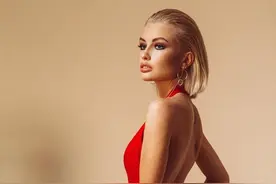 环球美女：红裙之美图片