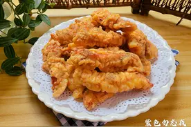 鸡胸肉最好吃的做法，外酥里嫩，好吃到爆，女儿三天两头就馋它图片