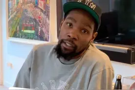 杜兰特不满2k评分，99分才是极限，因为他很完美图片