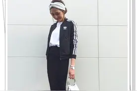 日本女孩怎么穿Adidas？40种日系时尚运动风穿搭示范图片