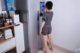 教做菜刷抖音，潮酷实用的冰箱！云米AI智能冰箱 对开门446L图片