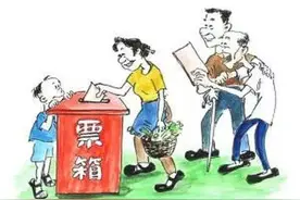 注意社区“两委”换届选举，相关法律法规知识图片