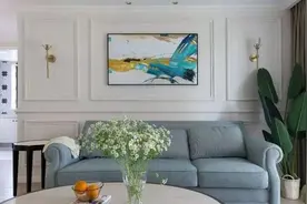 越来越多人喜欢这样装修墙面，不刷漆、不贴墙纸，美观耐脏易清洁图片