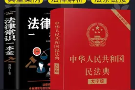 中华人民共和国民法典+法律常识，2020年版正版图片